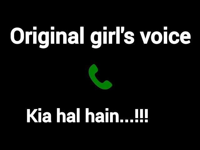 kia hal hain - girl's voice effect ! #girlvoiceprank #voiceprank @originalgirlsoundhub #callpranks