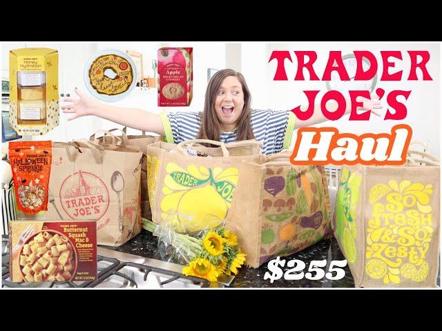 HUGE Fall Trader Joe's Haul! $255 for Family of 3 | September 2024