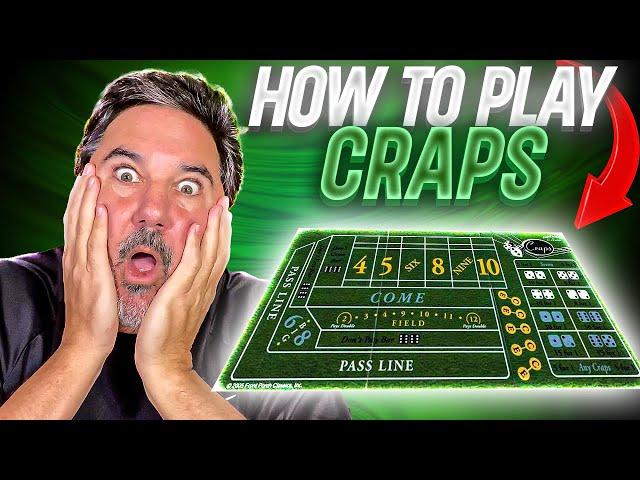 How To Play Craps For BEGINNERS [SUPER SIMPLE LESSON]