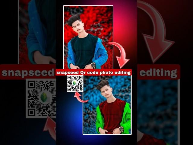 Snapseed Face Smooth New Tricks 2024  | Snapseed Qr code preset photo editing | #snapseed #shorts