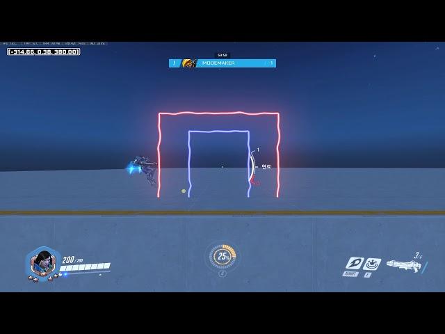 2D 워크샵 제작 근황 (#모메커 오버워치 워크샵 / Overwatch Workshop)