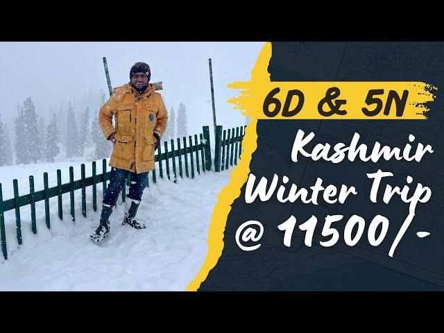 Kashmir Winter Trip Package @ ₹.11500/- | kashmir tour package 2025