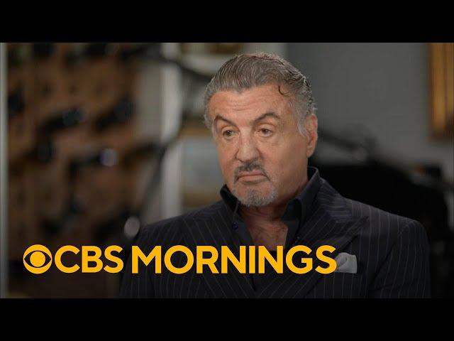 Sylvester Stallone on his role in "Tulsa King" and working with his daughter