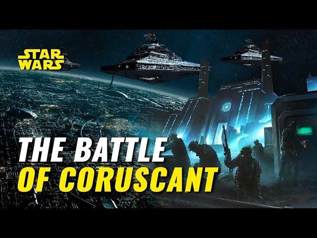 The INSANE Battle of Coruscant: New Republic vs Empire (Legends)