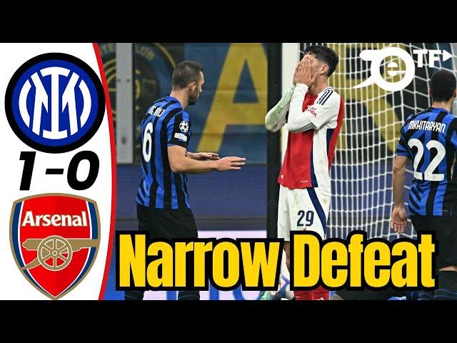 INTER MILAN 1-0 ARSENAL  UCL MATCH REACTION ️‍ UNLUCKY OR OUTCLASSED?