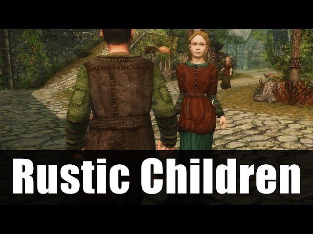 Skyrim Mods - Rustic Children [4k/HD]