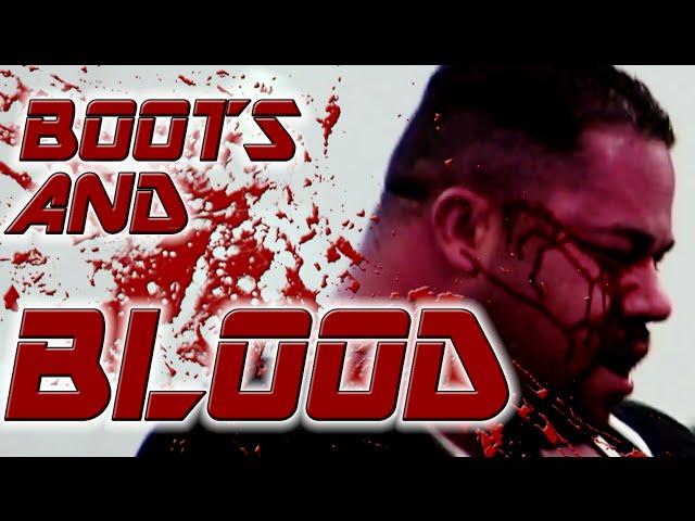 Powerlifting Motivation - "BOOTS AND BLOOD"