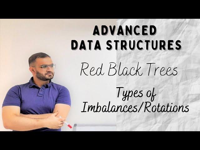 3.2 Types Of Imbalances | Red Black Trees | Types Of Rotations | with Examples