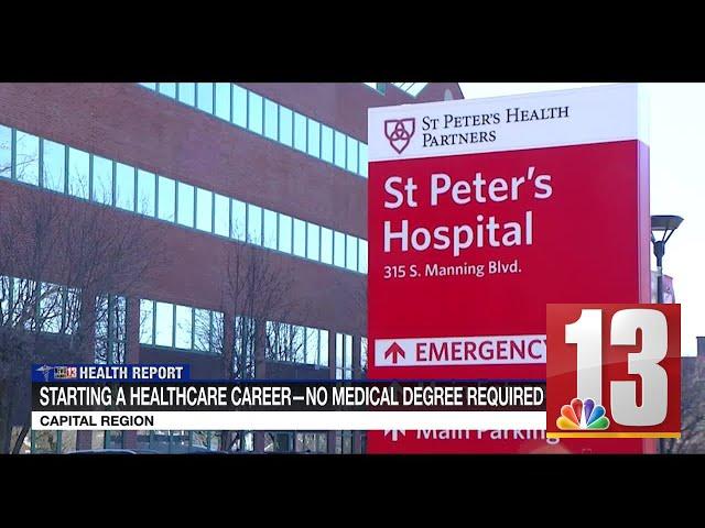 Health care career with no medical degree required