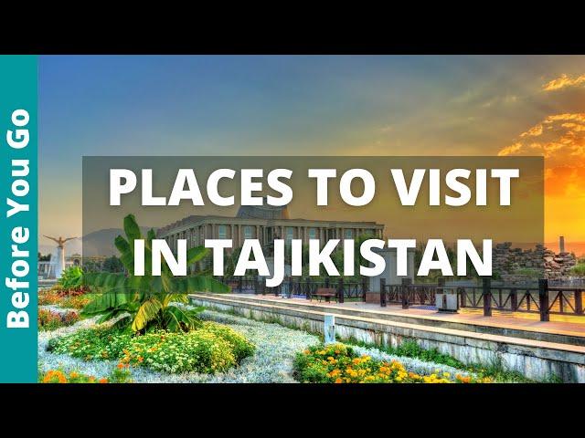 Tajikistan Travel: 11 SURREAL Places to Visit in Tajikistan (& Best Things to Do)