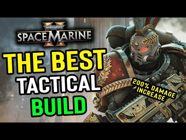 Space Marine 2 - CRUSHING Everything with this Tactical Build & Best Weapons! Best Tactical Build!