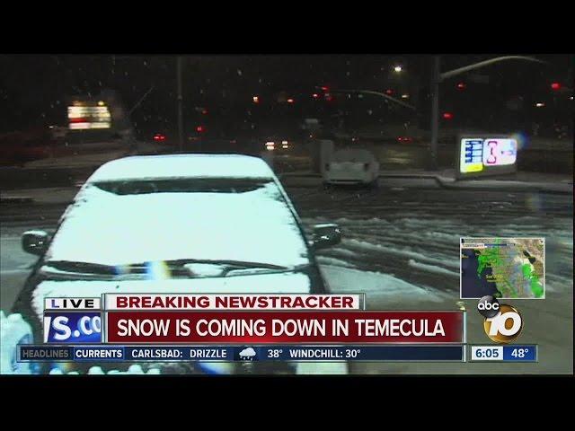 Temecula Snow