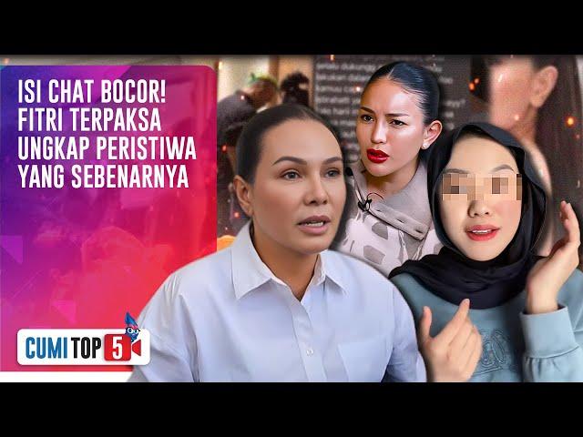 5 Jawaban Telak Fitri Salhuteru Usai Dituding Jadi Pengadu Domba Laura & Nikita Mirzani | CUMI TOP V