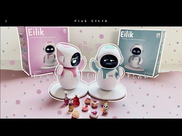 Unboxing Pink EILIK - Pet Robot ​⁠ #asmr #eilikrobot #energizelab #unboxing #petrobot #pinkeilik