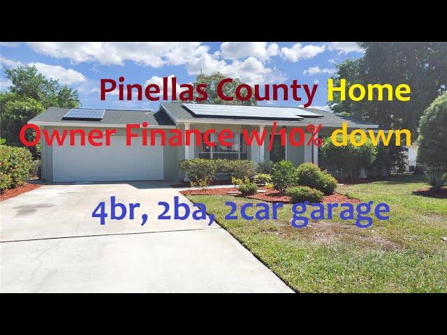 #Pinellas County-Largo/Pinellas Park location Owner Finance Home 4br, 2ba with 10% down-payment