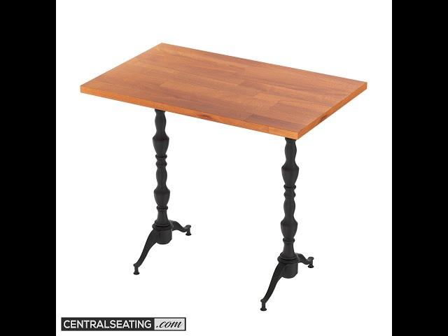 Ornamental 2 Prong End Table Base 22 Inch Spread, Set of 2 TBS2202x2