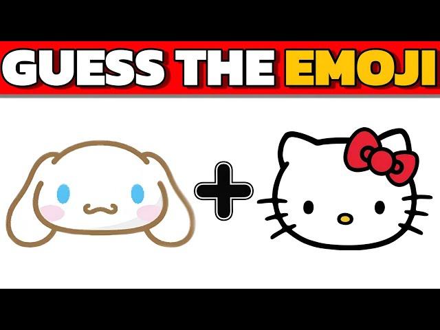 Guess the SANRIO CHARACTERS by the Emoji & Voice | Hello Kitty and Friends | Hello Kitty,Cinnamoroll