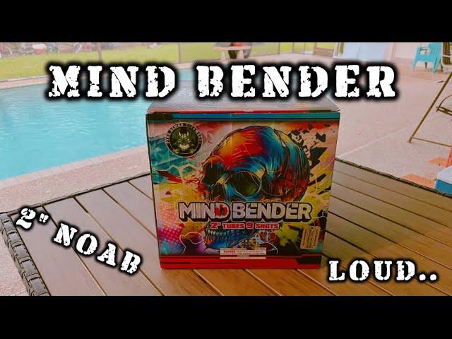 MIND BENDER 2” 9 SHOT 500G BANGER! (Pyro Demon) *REALLY GOOD*