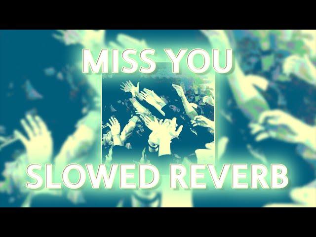 FRIENDLY THUG 52 NGG - MISS YOU (slowed reverb prohladny remix)