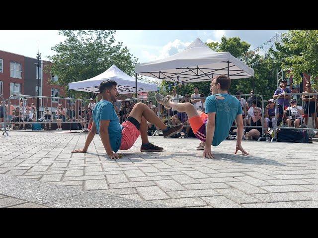 Brian Sherrill & Dustin Rhodes - Finals Open Doubles Routine 2024 World Footbag Championships