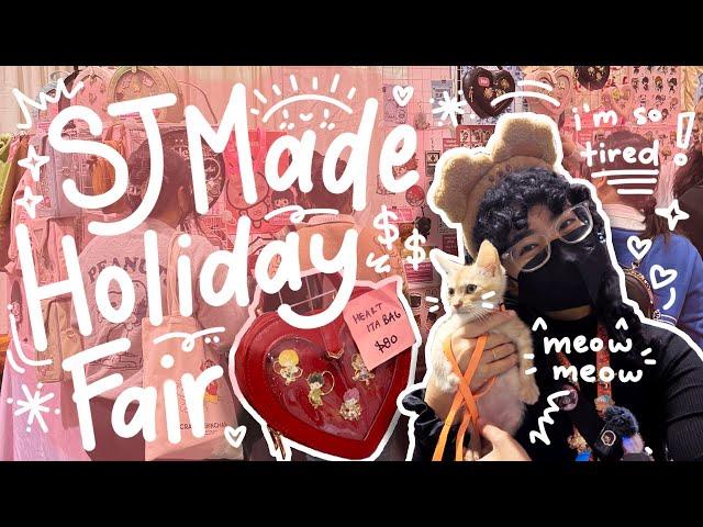 I was too distracted at SJMade Holiday Fair 2024 | Vendor Vlog | Mualcaina