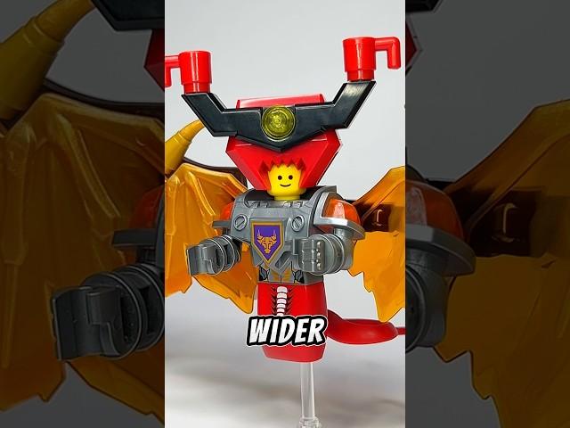 Making The WIDEST LEGO Minifigure Using YOUR Comments PT. 3 #lego #legos #shorts