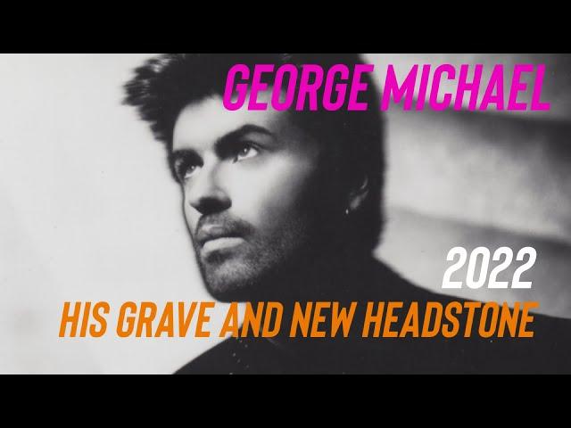 Famous Graves :EXCLUSIVE George Michael Private Grave & New Headstone Plus Story of When I Met Him