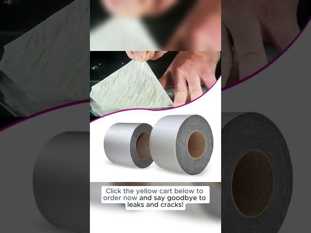 Professional Butyl Rubber Tape Waterproof Repair Tape Flashing Tape for Roof#fan #uk #uktiktok #foru