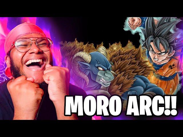 I Watched The ENITRE Moro Arc! | Dragon Ball Super Manga REACTION!