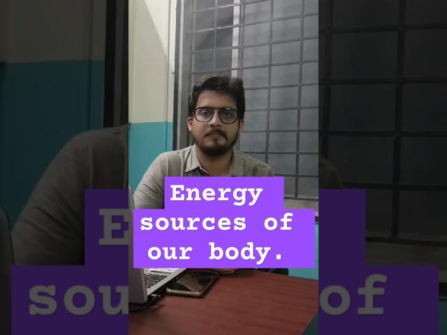 Energy Source of body | Dr Manjunath Rao M #protein#fattyacids#glucose#brain #nervous#muscle#fitness