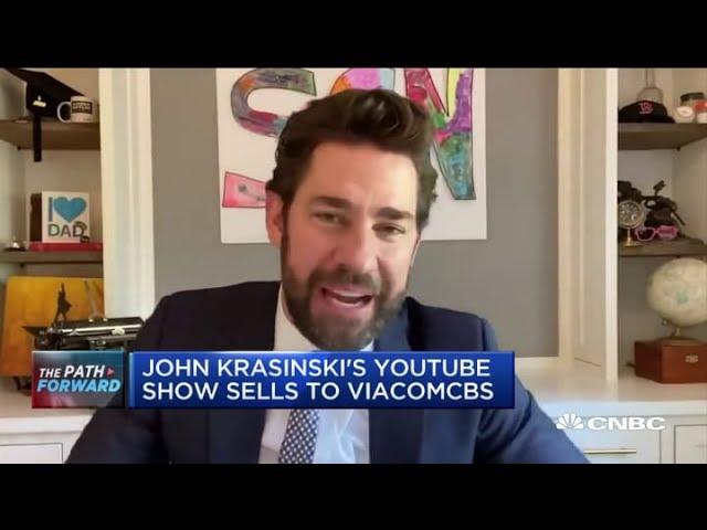 ViacomCBS buys John Krasinski's 'Some Good News' YouTube show