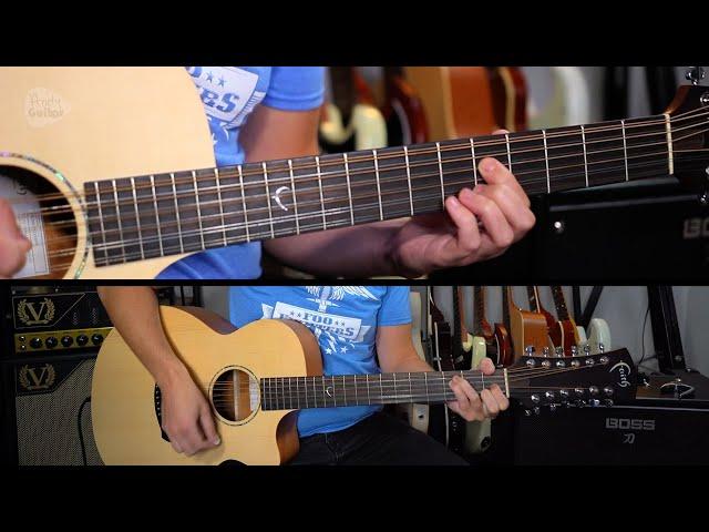 Post Malone - Circles guitar tutorial EASY acoustic + 12 string demo