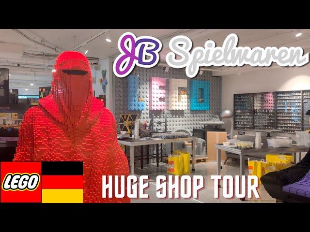 JB Spielwaren LEGO Shop Tour - Oberhausen Germany - Massive Independent Lego Store