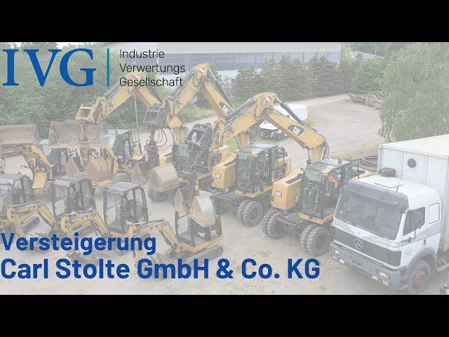 Versteigerung Carl Stolte GmbH & Co. KG I IVG