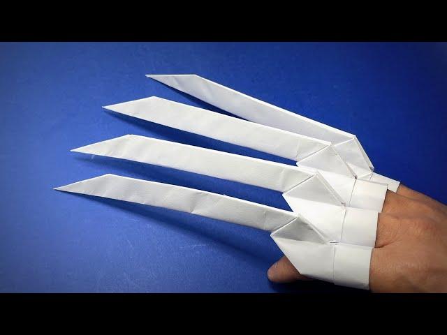 How to Make a Paper Claw | Paper Claws like Glutton from X-Men