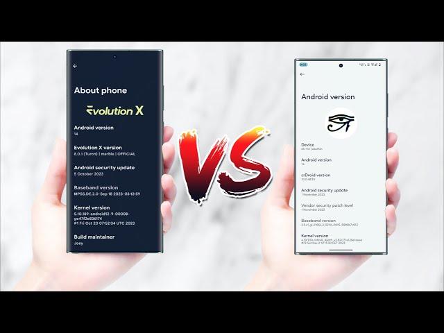 Android 14: Evolution X vs CrDroid - The Ultimate Head-to-Head Battle
