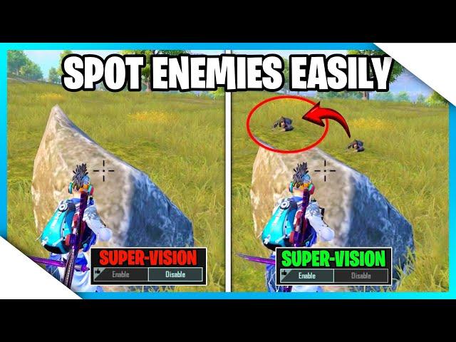 HOW TO SPOT ENEMIES LIKE A PRO IN BGMI | PUBG MOBILE TIPS AND TRICKS