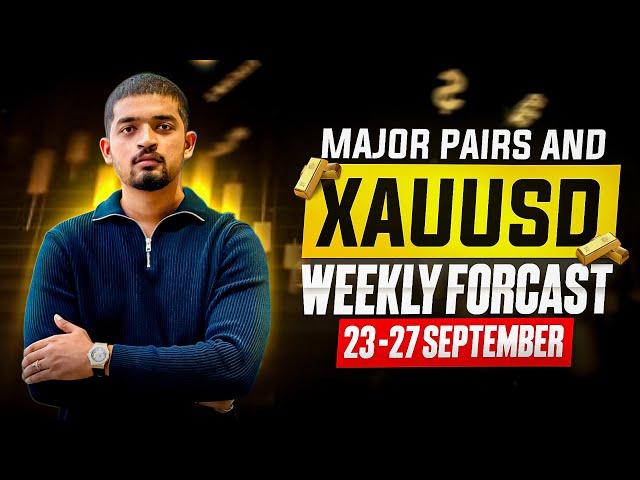 FOREX WEEKLY ANALYSIS FOR GOLD & MAJOR PAIRS I ( 23 SEP - 27 SEP )