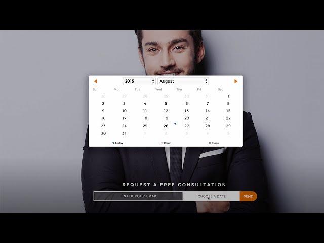 Pick-A-Date Widget | Adobe Muse Tutorial by MuseThemes.com