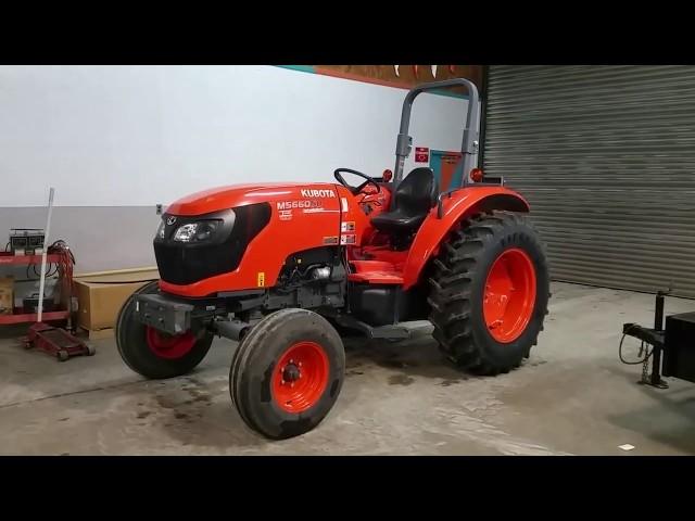 2016 Kubota M5660SU 2WD Tractor