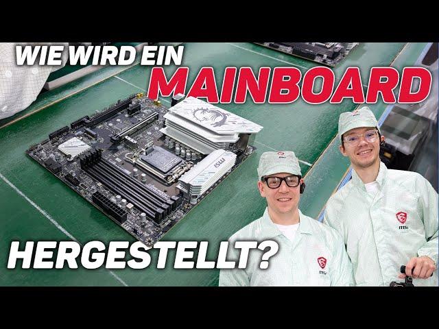 So werden Mainboards produziert! Zusammenbau von Z890 Boards in der MSI Factory