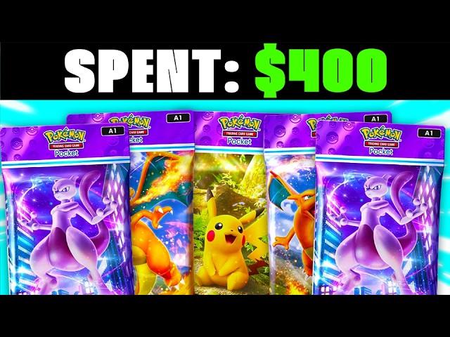 I opened 120 Pokemon Pocket Packs... and I got THIS!? - Pokemon TCG Pocket