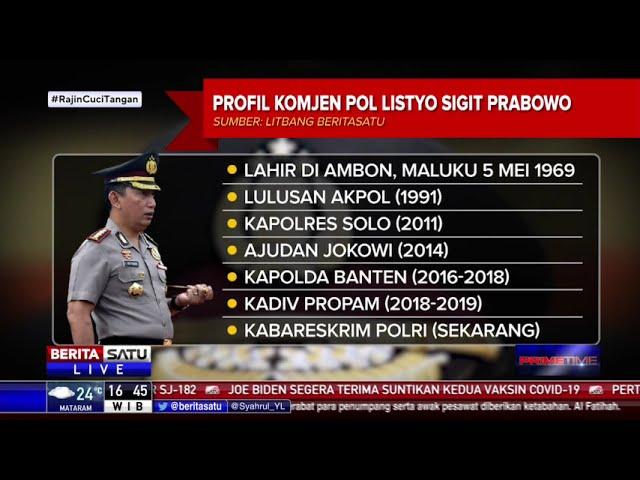 Ditunjuk Menjadi Calon Kapolri, Berikut Perjalanan Karier Komjen Listyo Sigit Prabowo