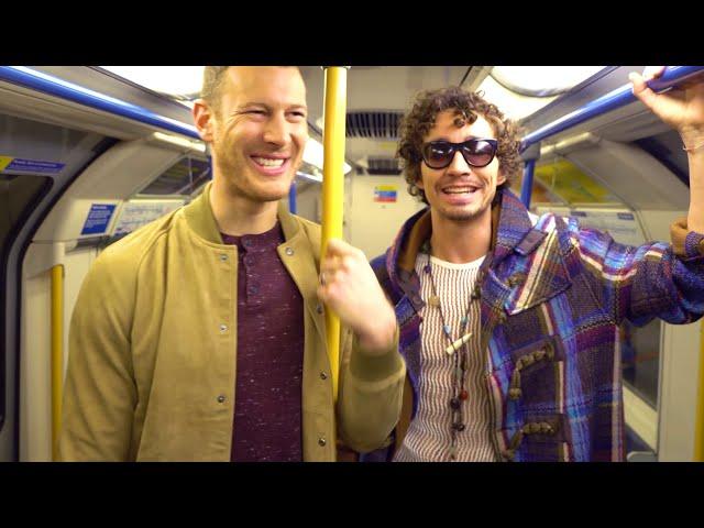 Robert Sheehan and Tom Hopper Chat Nonsense on the Tube | The Umbrella Academy