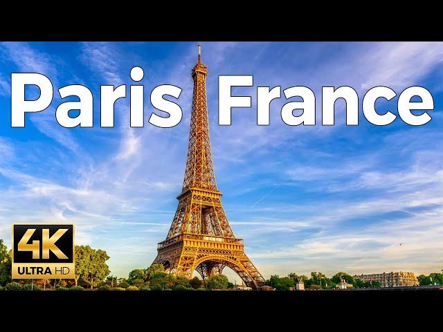 Paris, France Walking Tour (4k Ultra HD 60fps) – With Captions