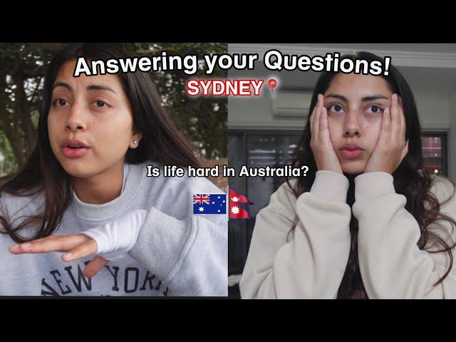 Nepali StudentAnswering Your Questions, Life in Sydney, Australia