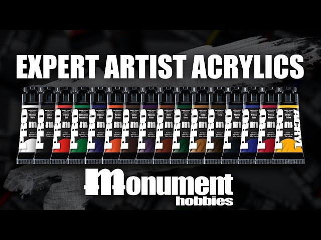 Expert Artist Acrylics, From Monument Hobbies - Another Tool in Your Perfect Toolkit