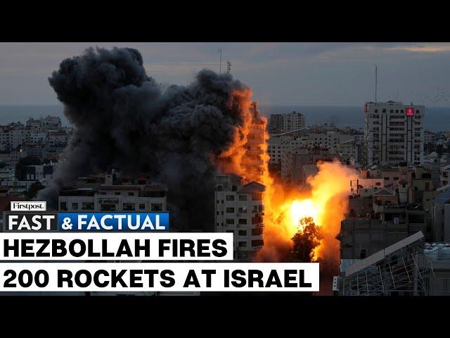 Fast and Factual LIVE: Hezbollah Targets Israel's Military Bases With Massive Rocket Barrage