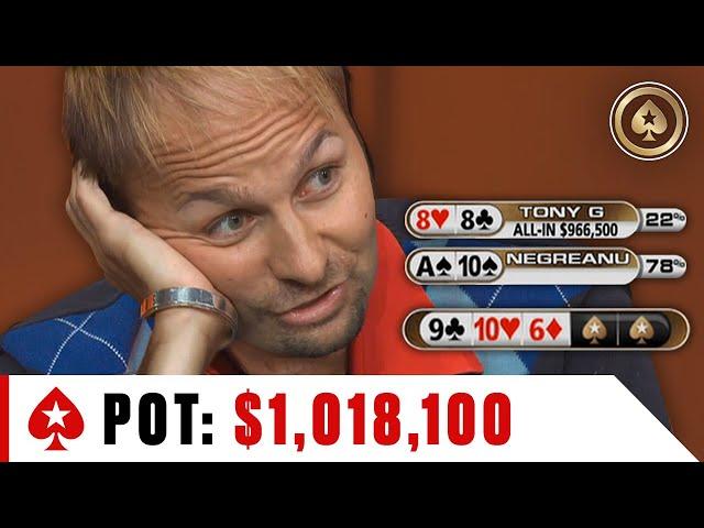 Negreanu vs Tony G SHOWDOWN for BIGGEST POT in Big Game ️ Best of The Big Game ️ PokerStars
