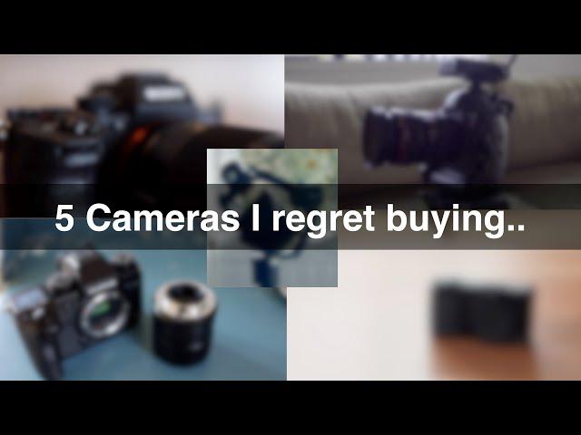 5 Cameras I regret buying - The grass isn't always greener..